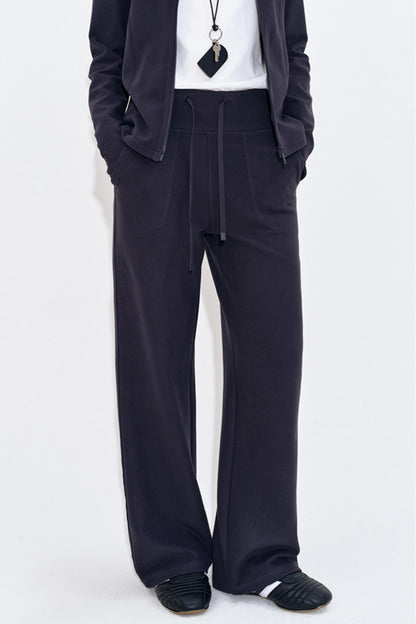 Urban Modern Sporty Cardigan Suit & Pants Set-Up