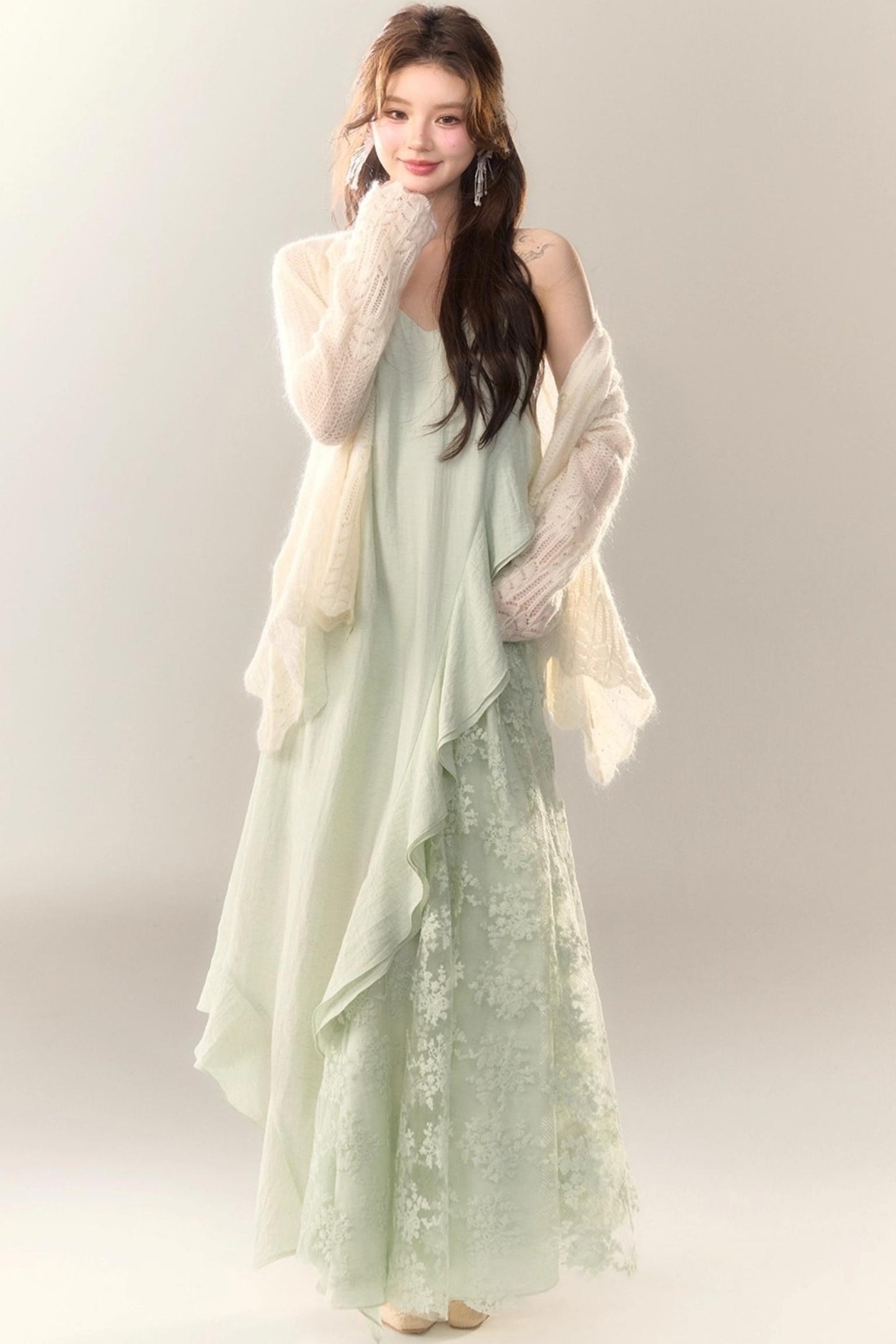 Luxury Seaside Resort Slip Dress