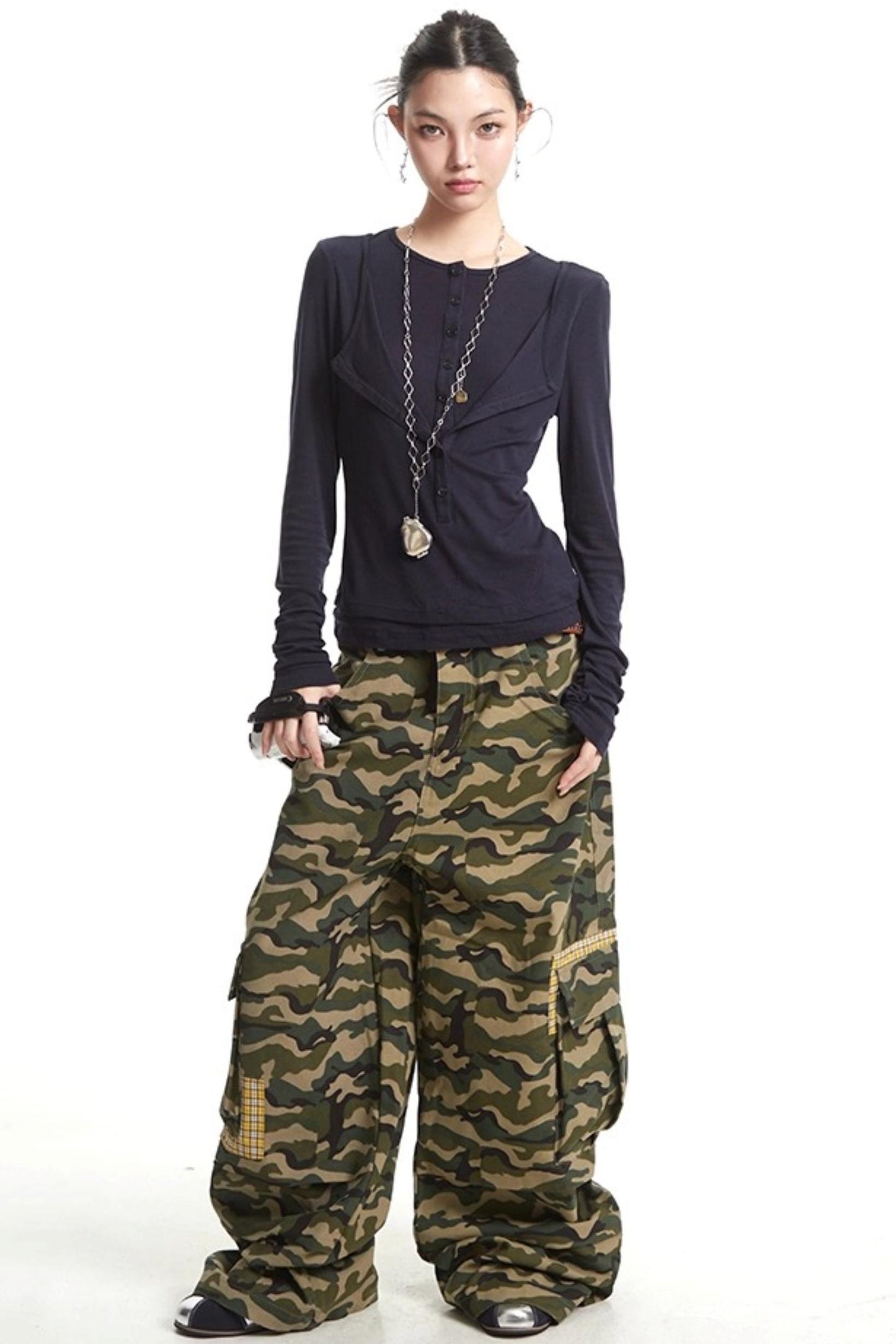 Vintage Buttoned Sweater