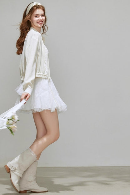 Fall Lace Commuter Shirt