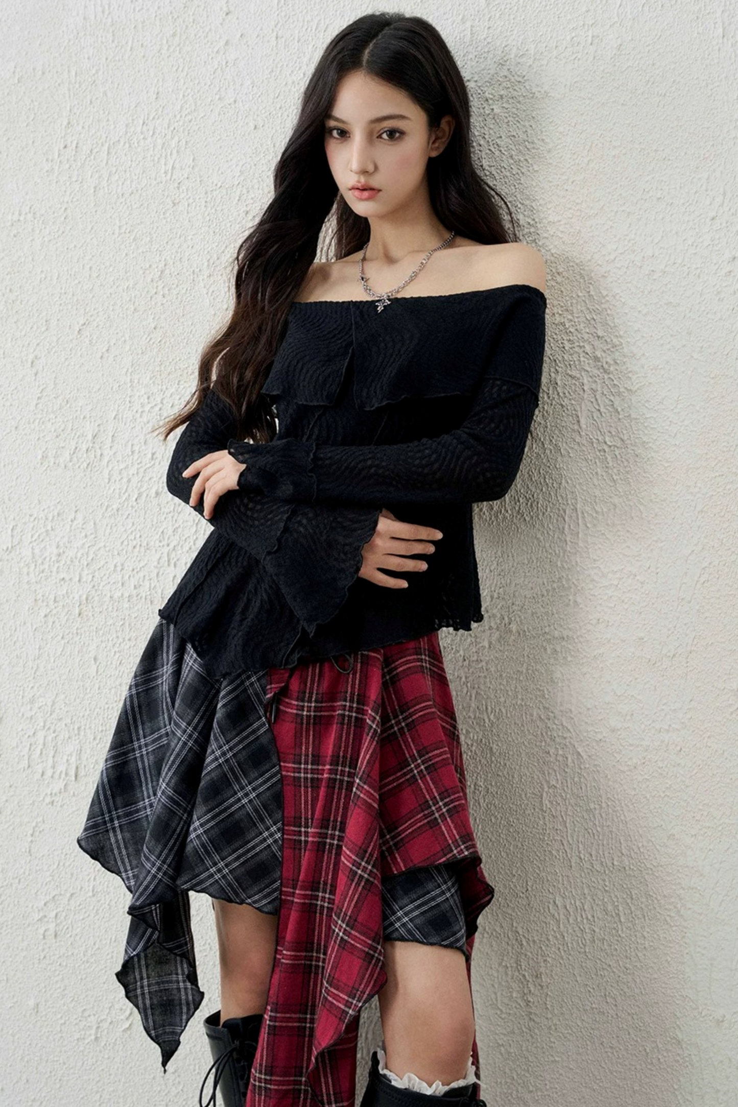 Haut texturé fantomatique français