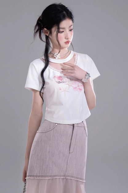 Oceanic Round Neck Tee