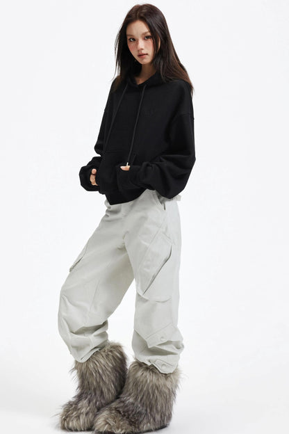 Versatile Casual Wide-Leg Pants