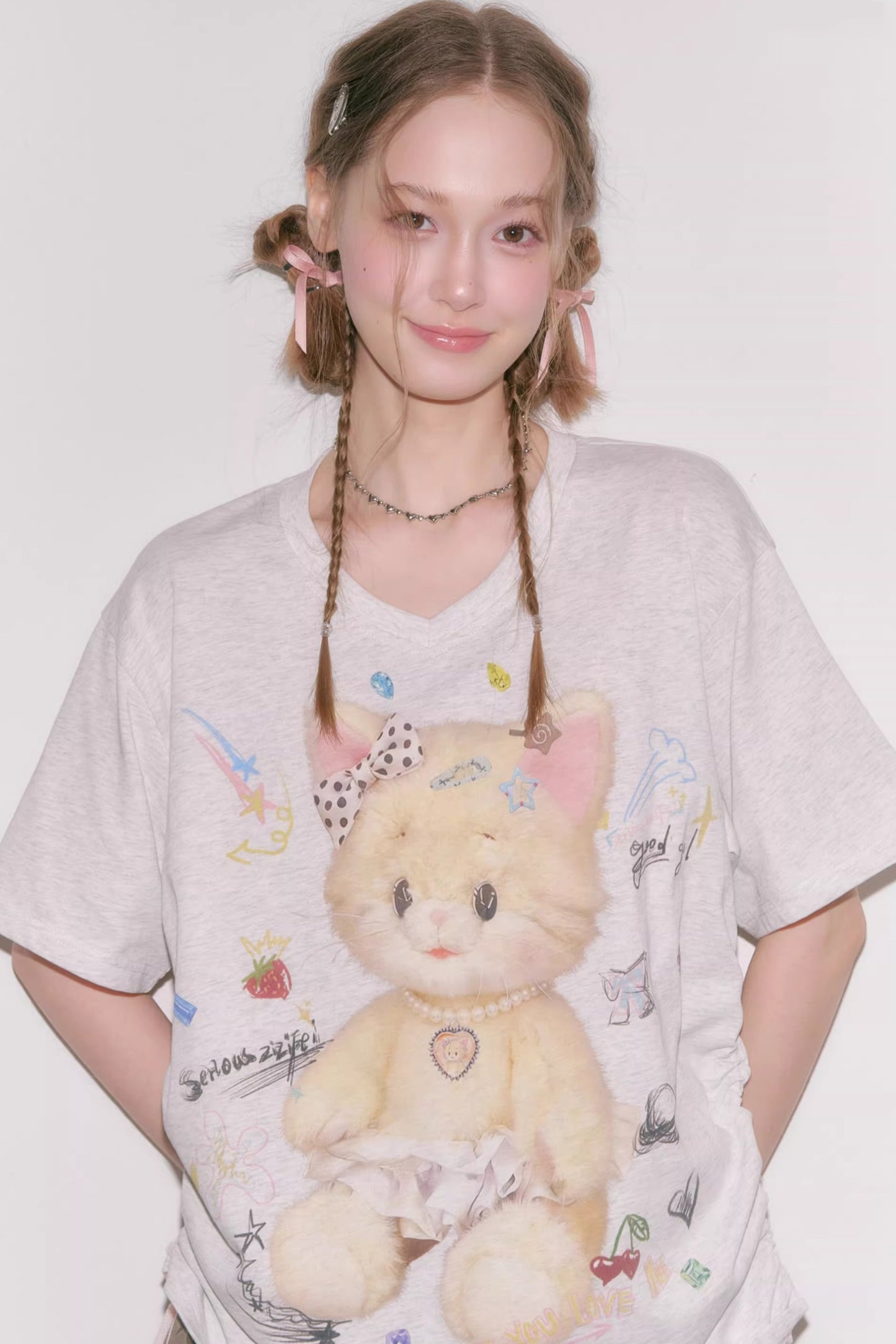 Gummy Bear V-Neck T-Shirt