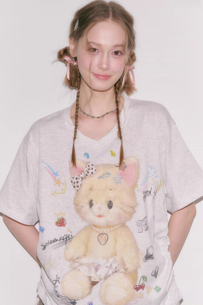 Gummy Bear V-Neck T-Shirt