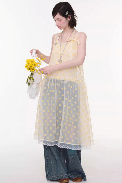 Sweet Wave Polka Dot Dress