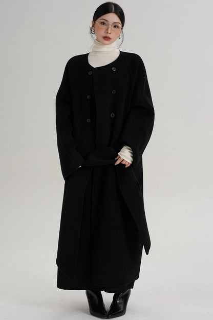 Reversible Woolen Wool Coat
