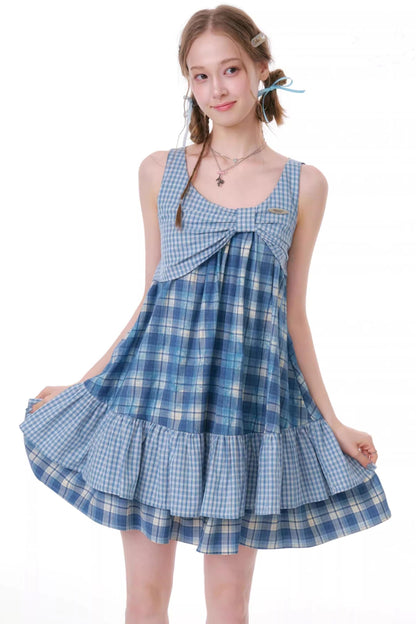 Sweet Dreams Plaid Dress