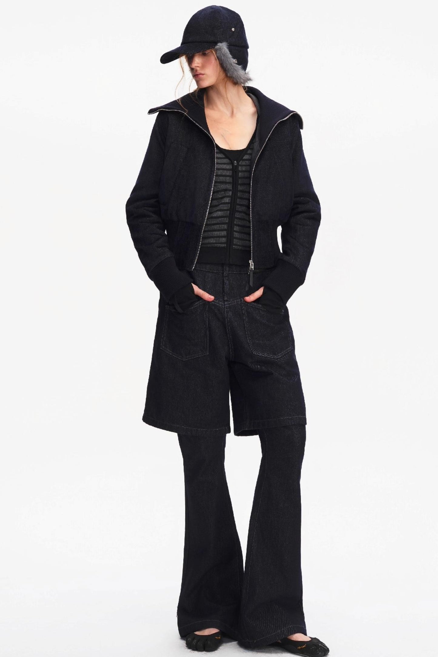 Furry Ear Protection Baseball Cap