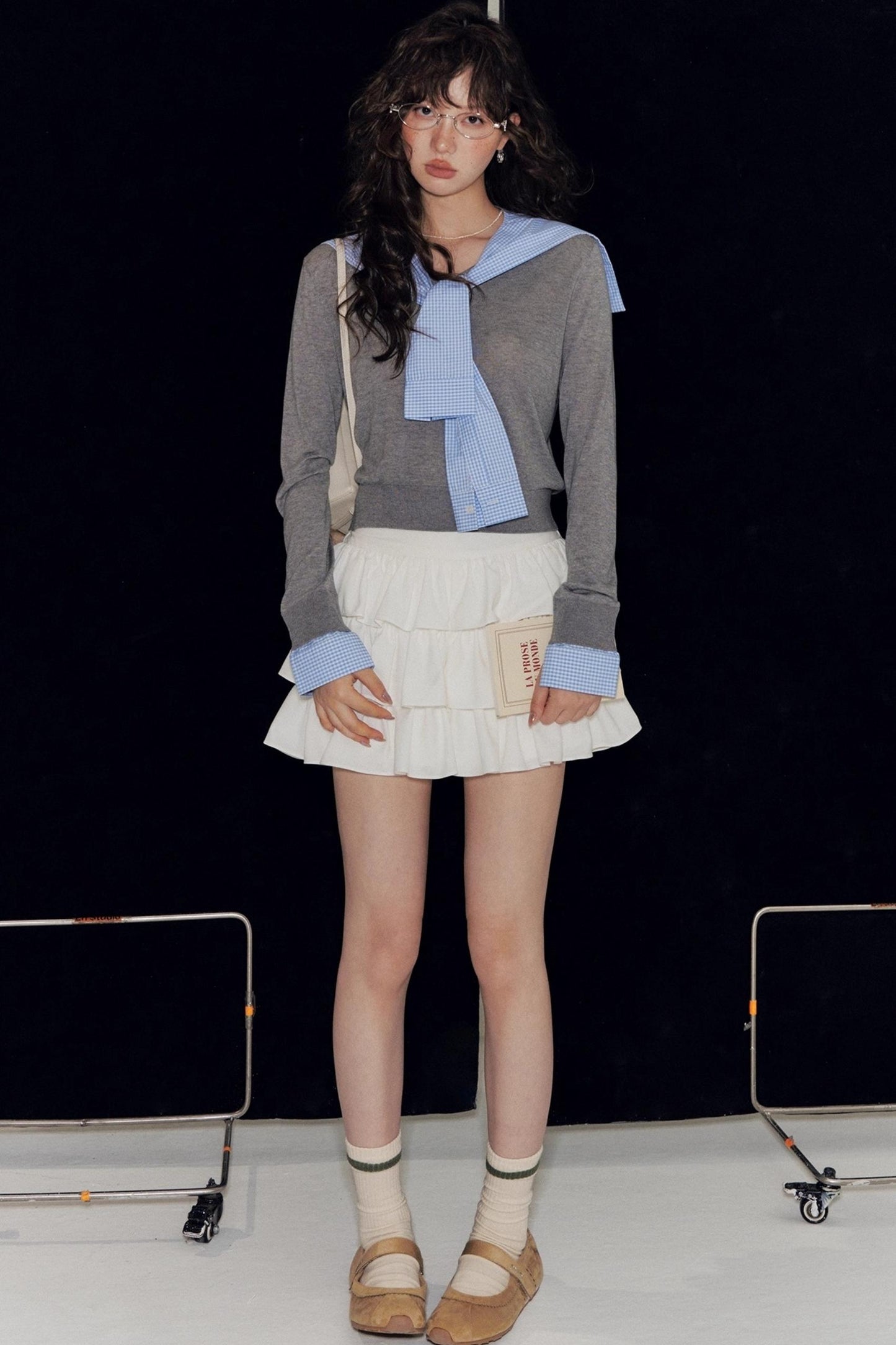 Layered Lace A-Line Culottes