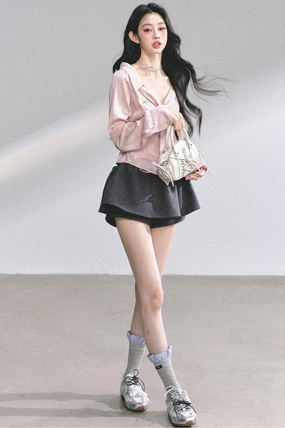 French Waist Slimming Sweet Top