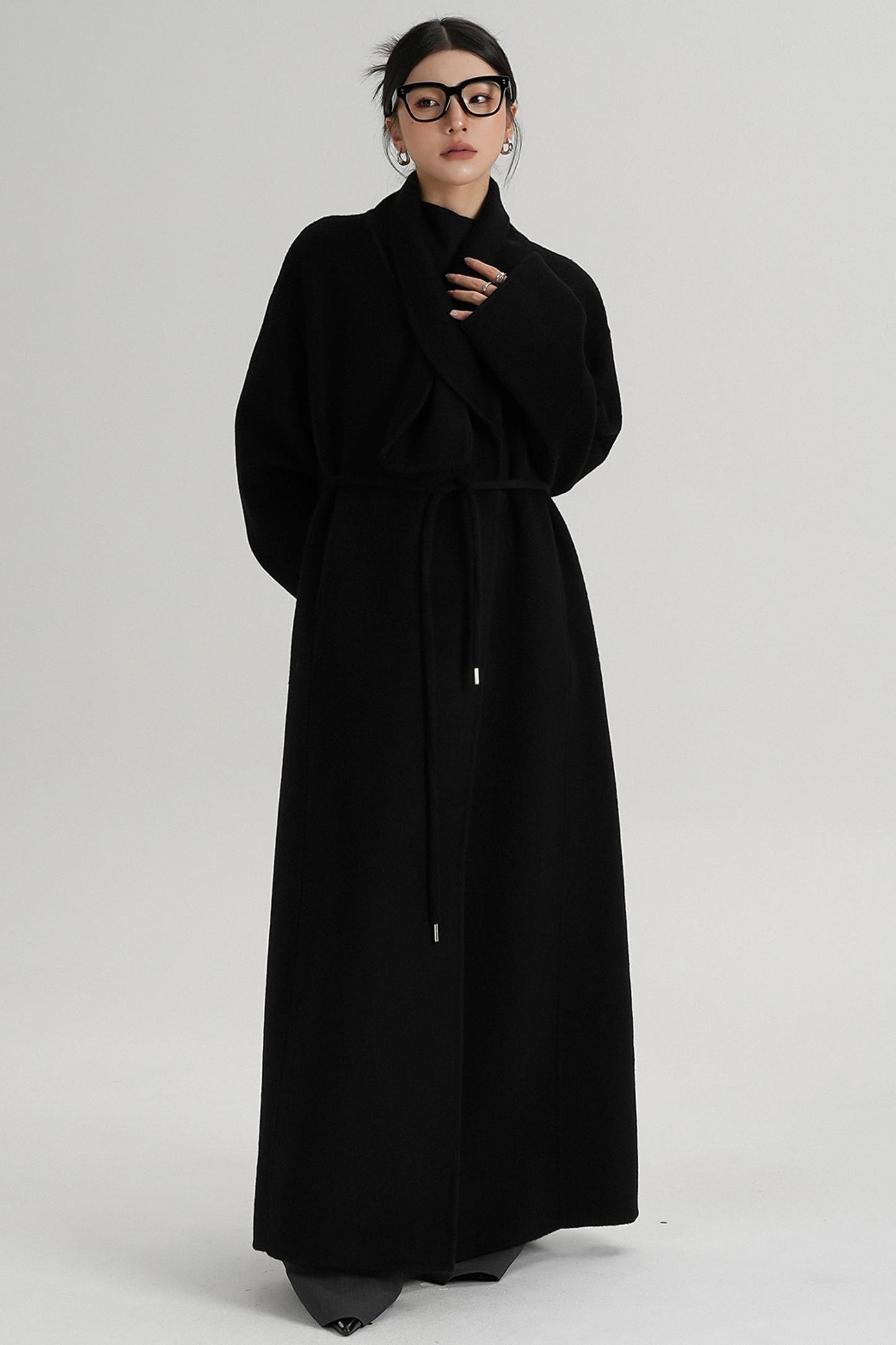 Temperament Woolen Coat