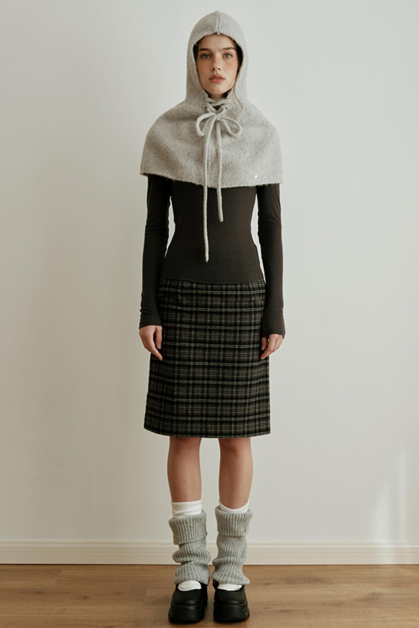 Soft Wool Blend Long-Sleeved Inner Top