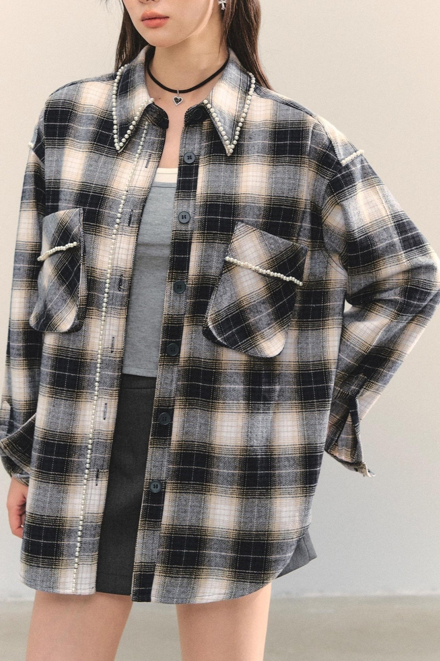 Pearl Plaid Shirt