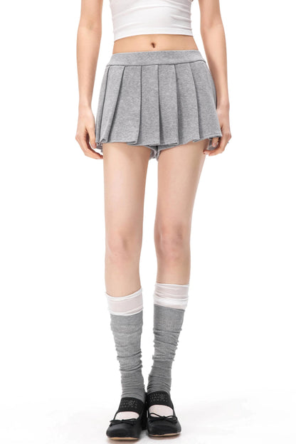 Pocket Studded Hooded Cardigan Set-Up