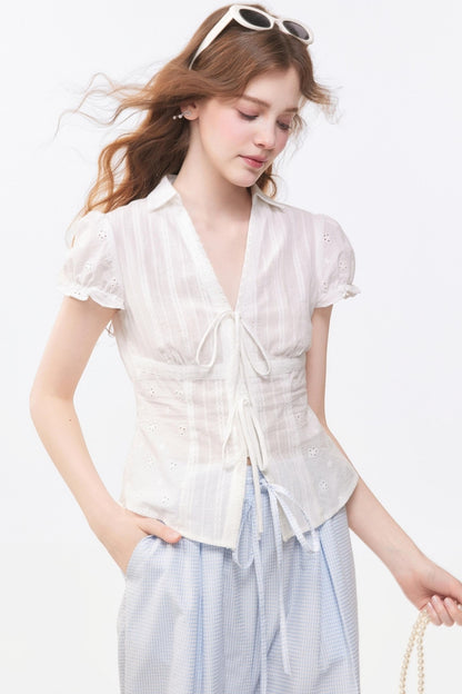 Embroidery Fit Shirt