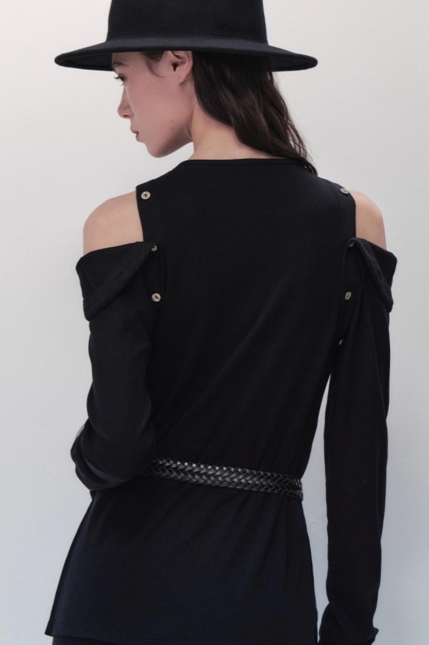 Detachable Round Neck Knitted Cardigan