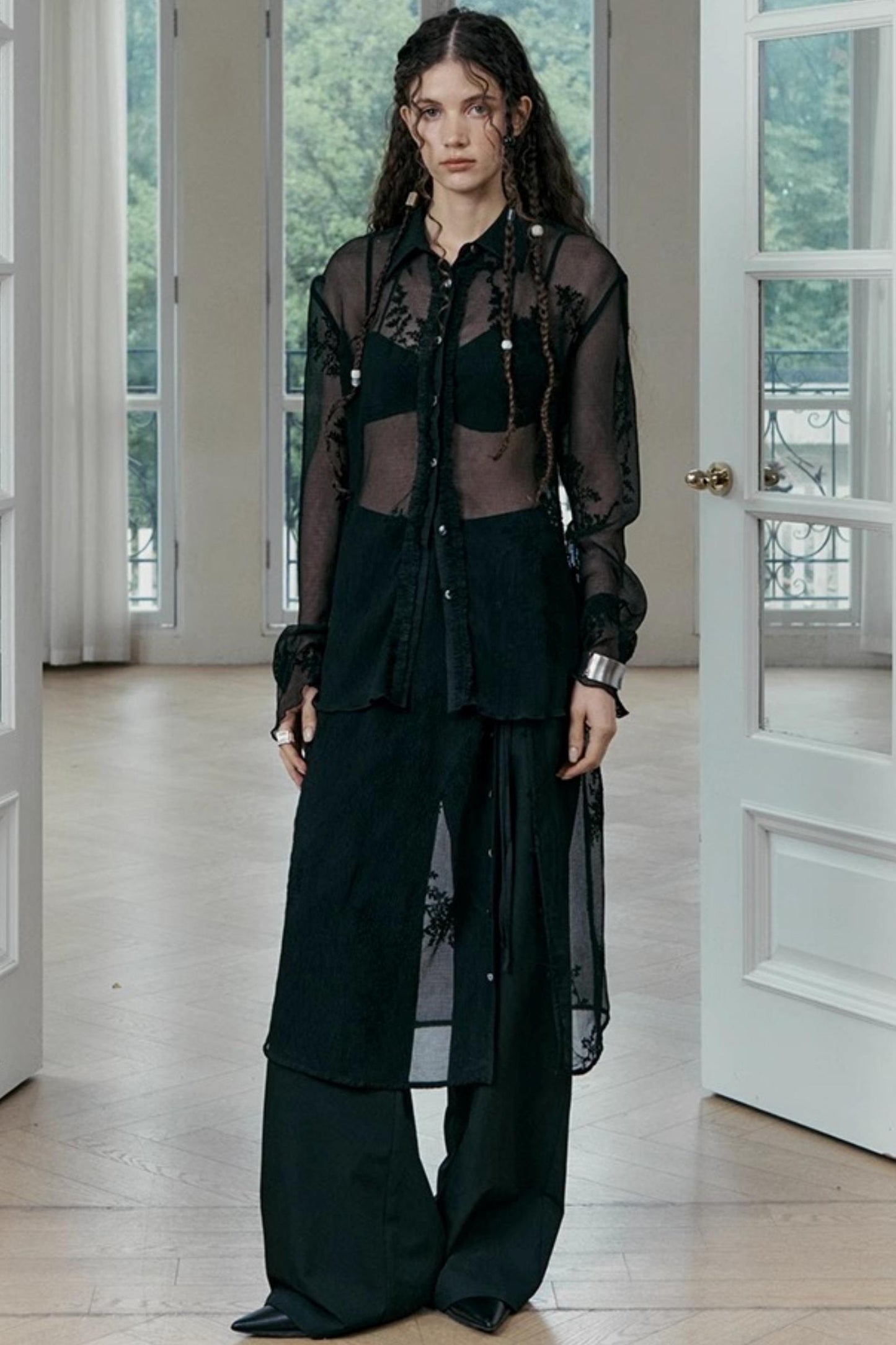 Yuan Wave Stack Pants