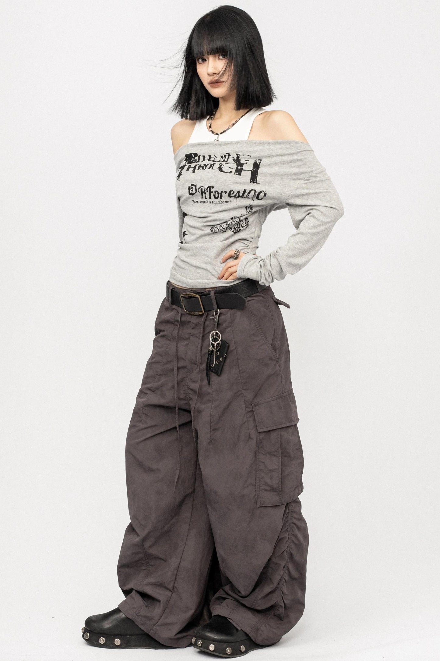 Slim Spice Girl Long Sleeve Top