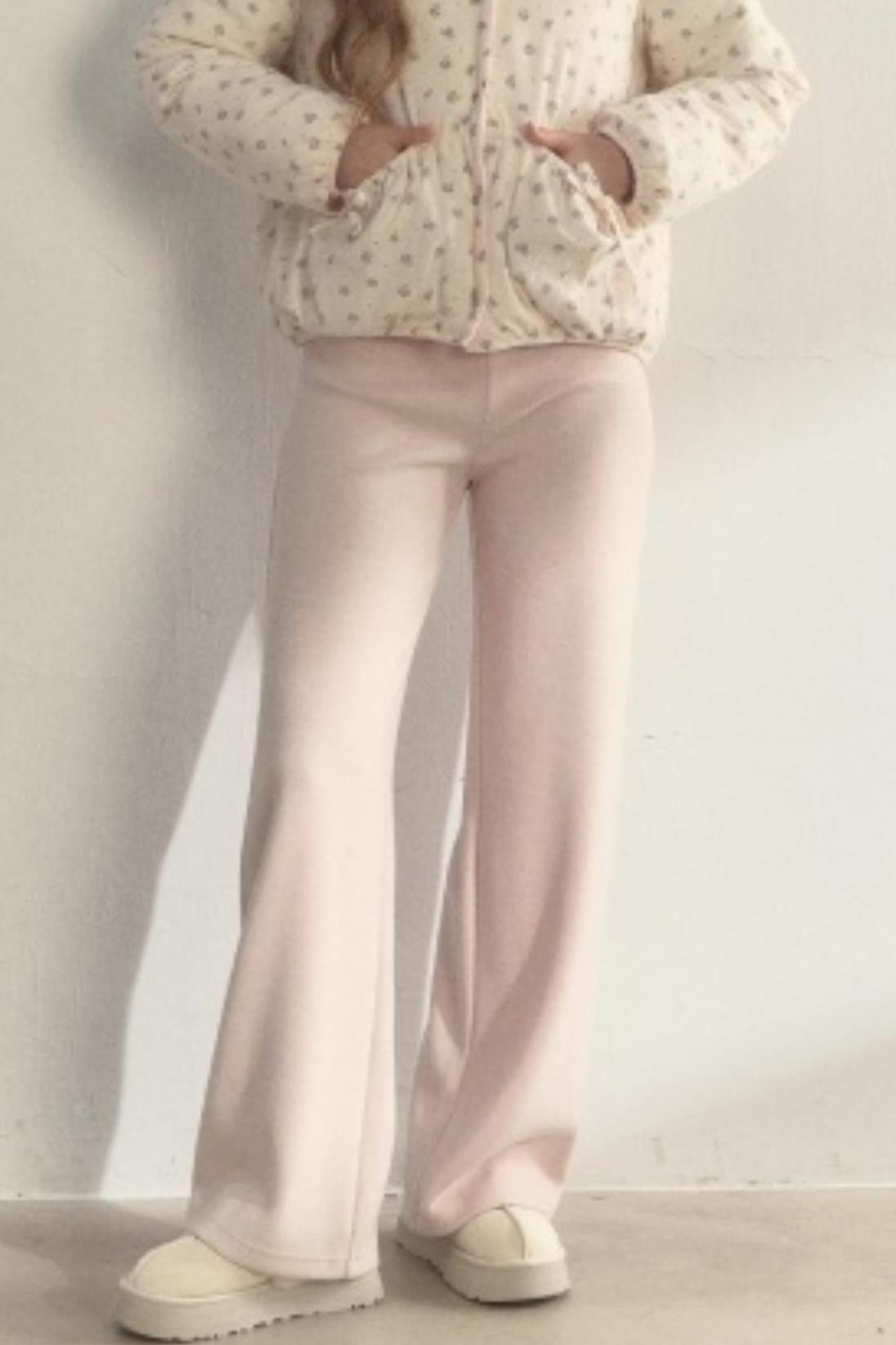 Corduroy Floral Reversible Jacket Set-Up