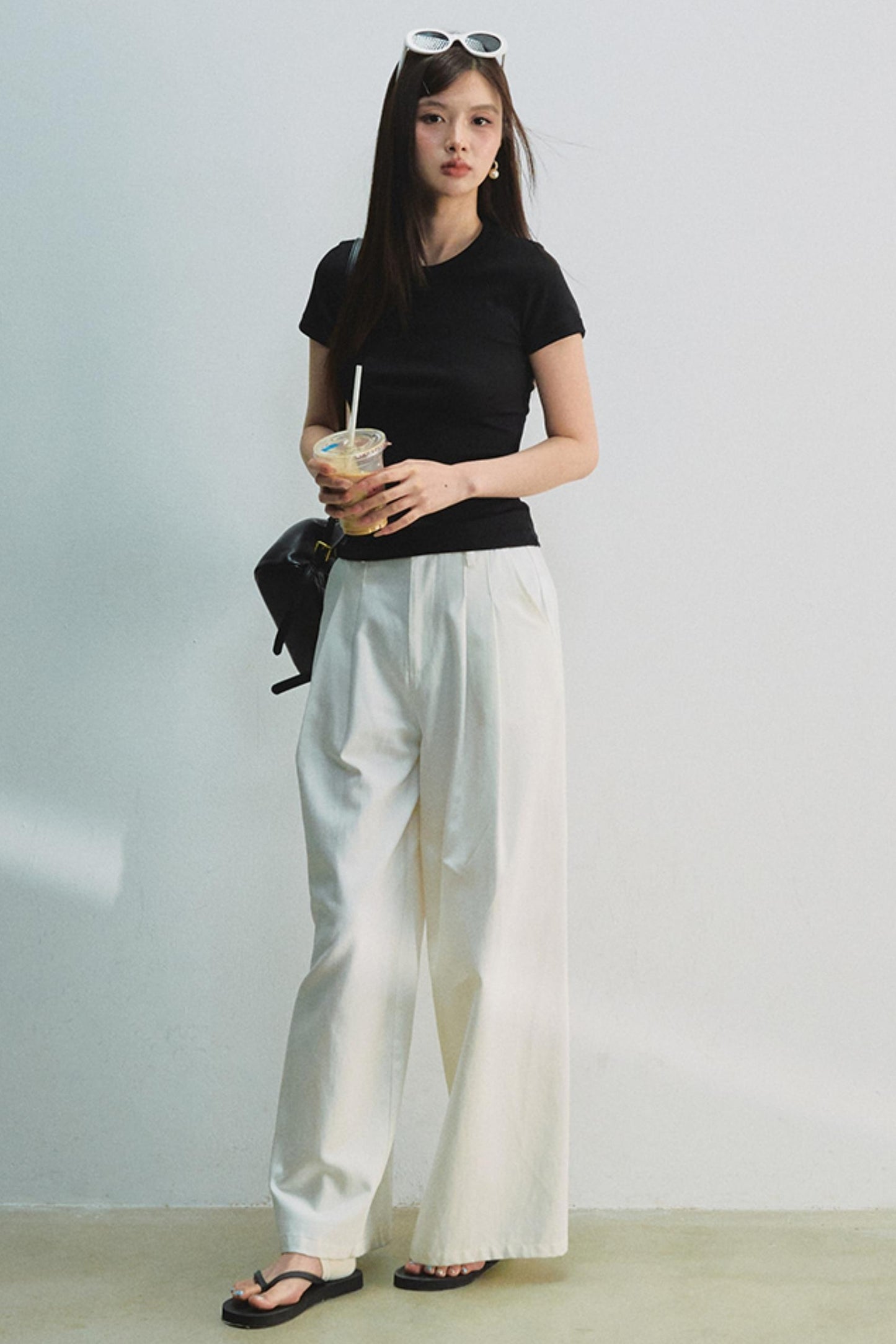 Embroidered Letter Tee