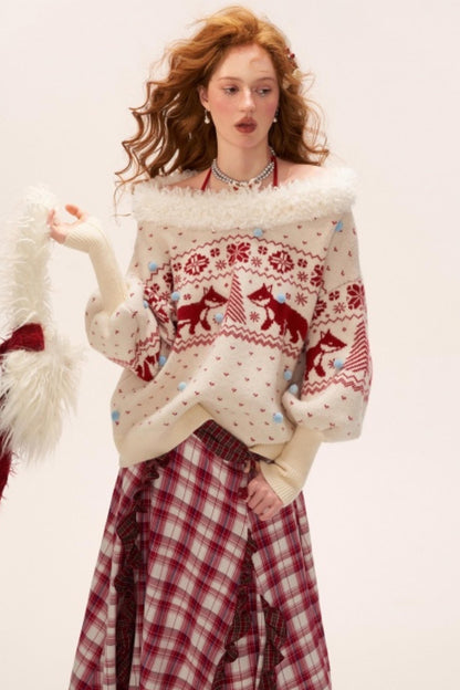 Fox Fair Island Knitted Sweater