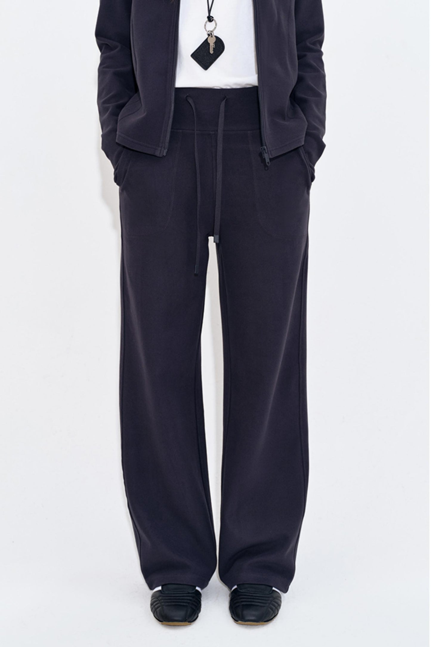 Urban Modern Sporty Cardigan Suit & Pants Set-Up