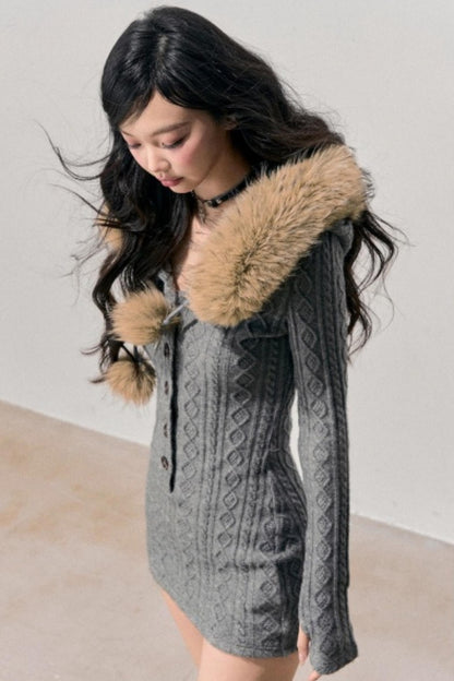 Twilight French Sweater Dress