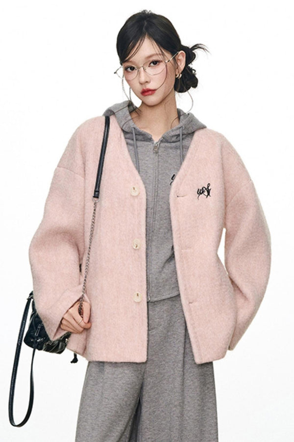 Westayone Pink Fragrance Jacket Set-Up