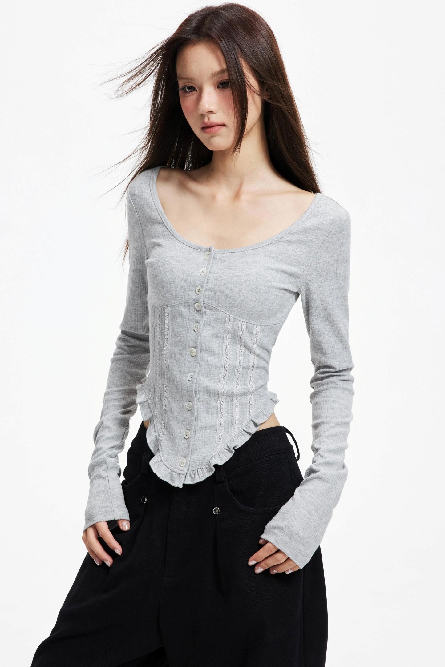 Hot Jacquard Knitted Sweater