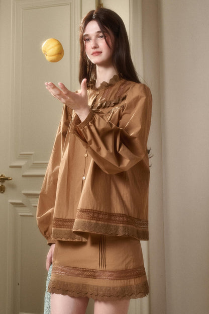 Small World Natural Cotton Skirt Set-Up