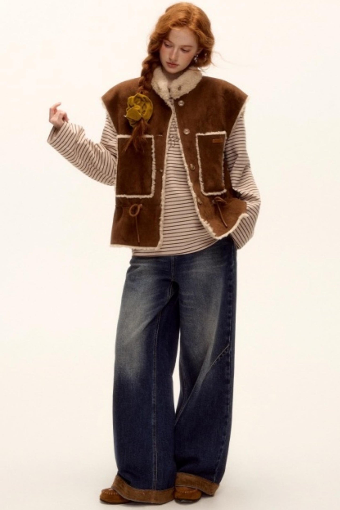 Reversible Embroidery Vest