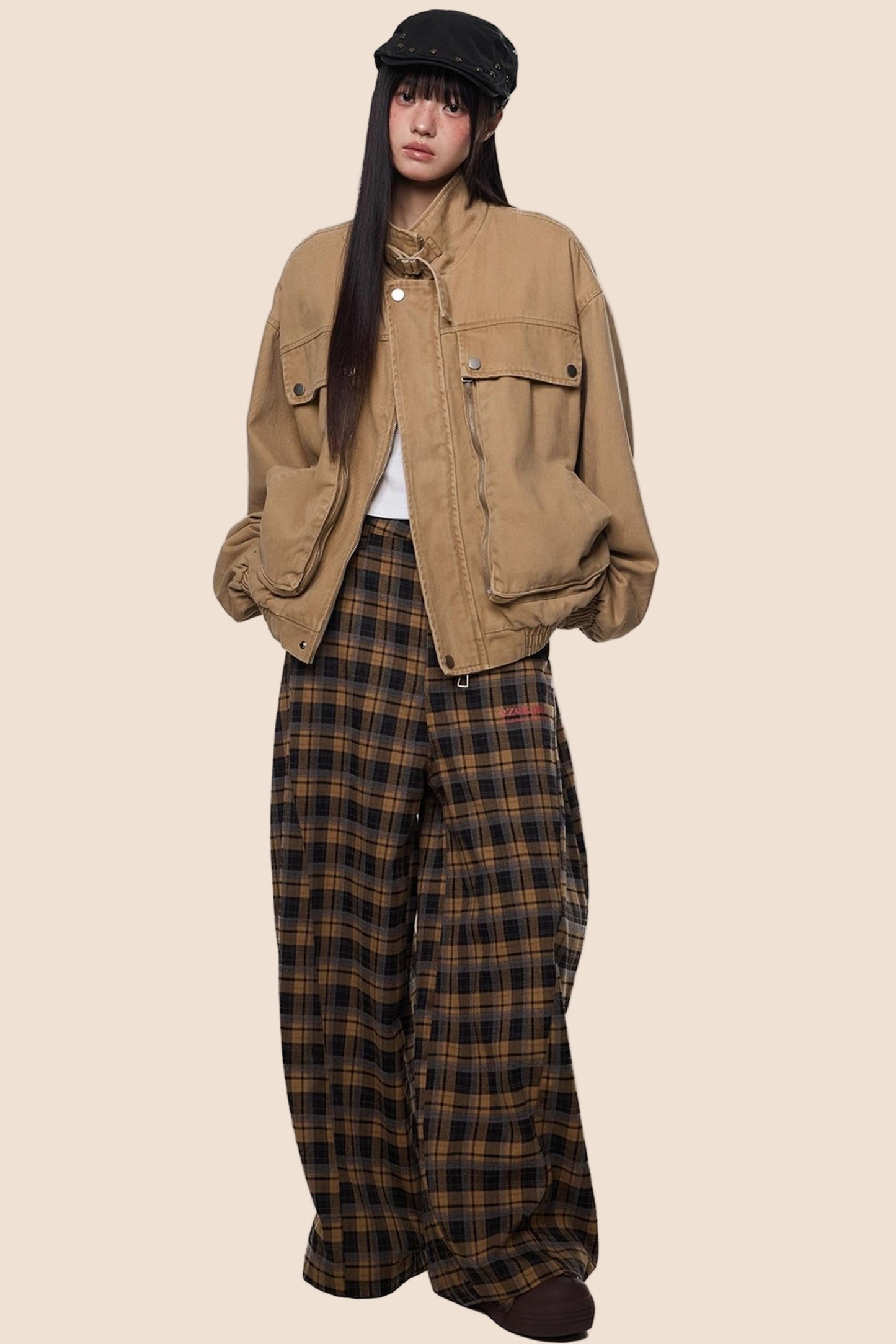 Autumn Vintage Cargo Jacket