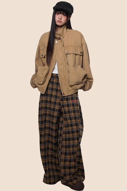 Autumn Vintage Cargo Jacket