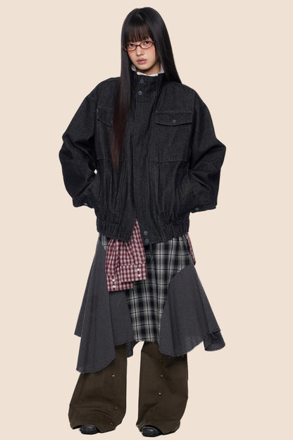 Autumn Vintage Denim Jacket