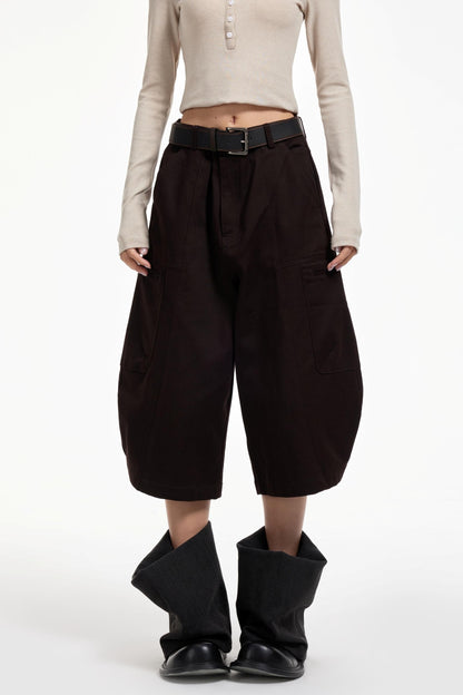 Black Wide-Leg Pants