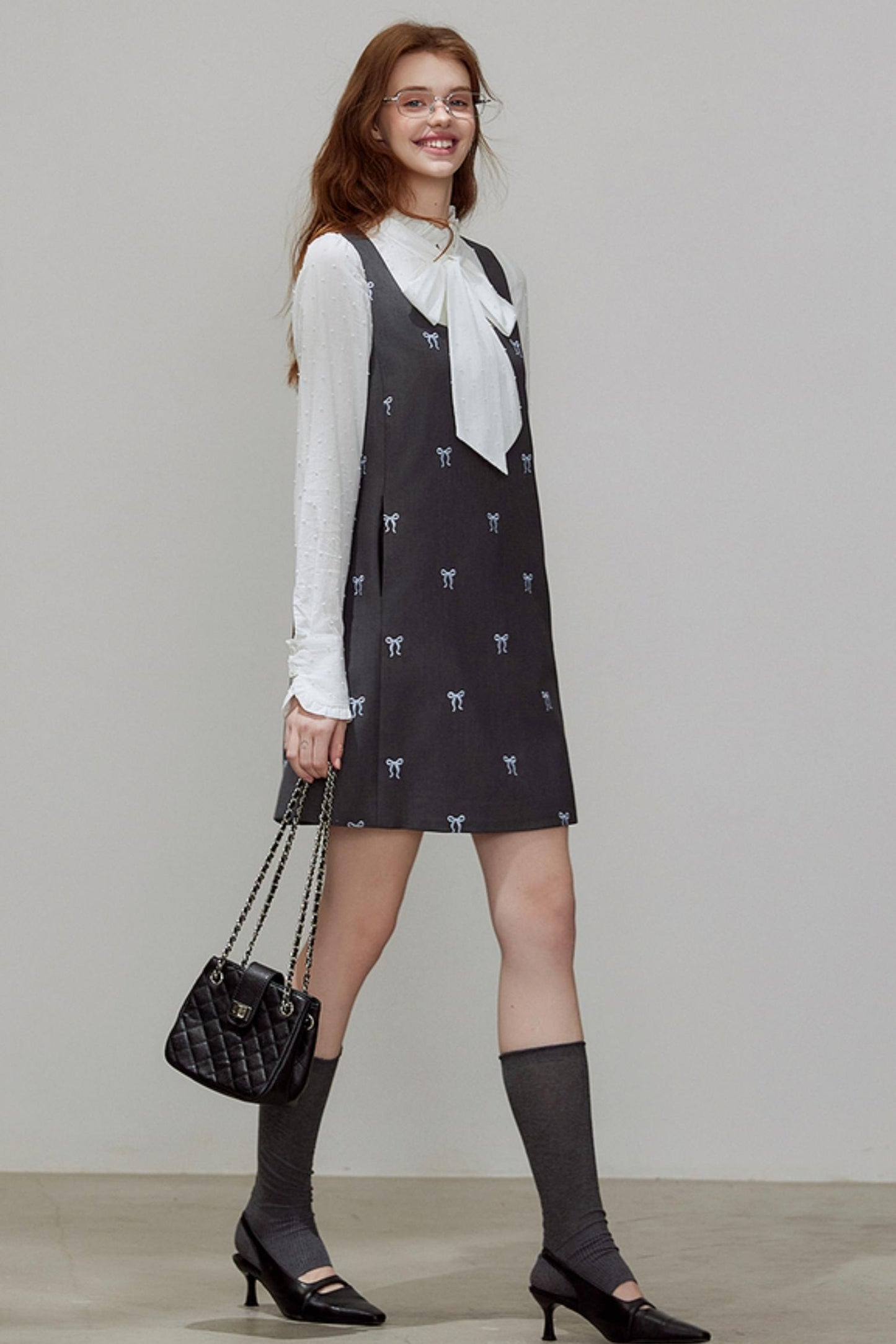 Autumn Layered A-Line Dress