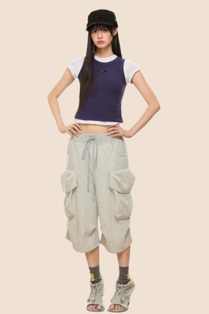 Colorblock T-Shirt Set