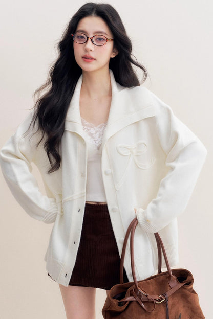 Lazy Sheep Wool Knit Cardigan