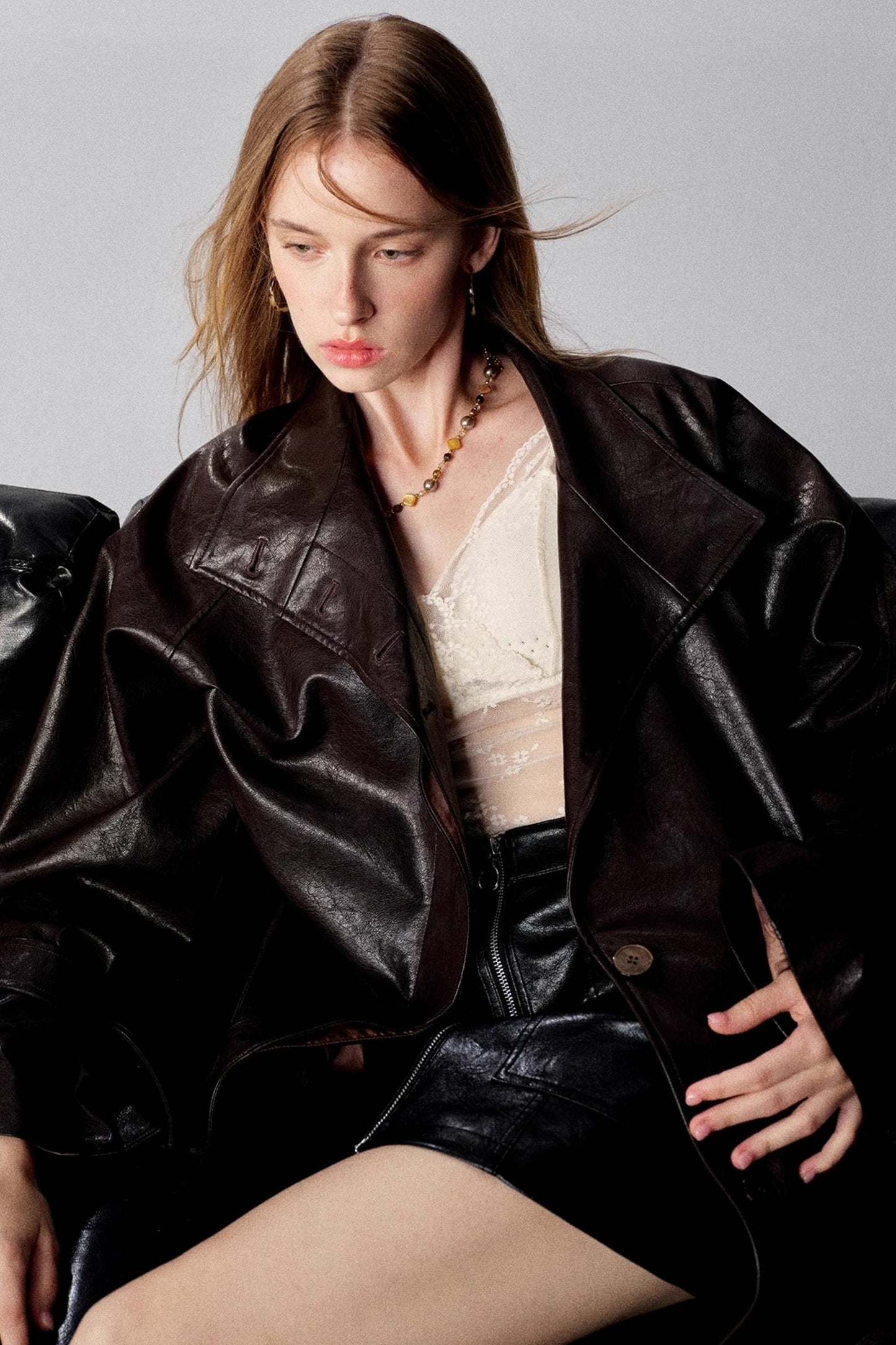 Mountain Chestnut Leather Jacket