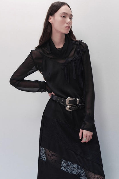 Butterfly Long Dress