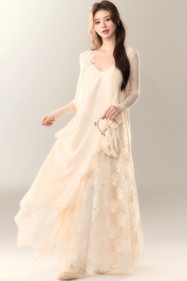 Luxury Seaside Resort Slip Dress