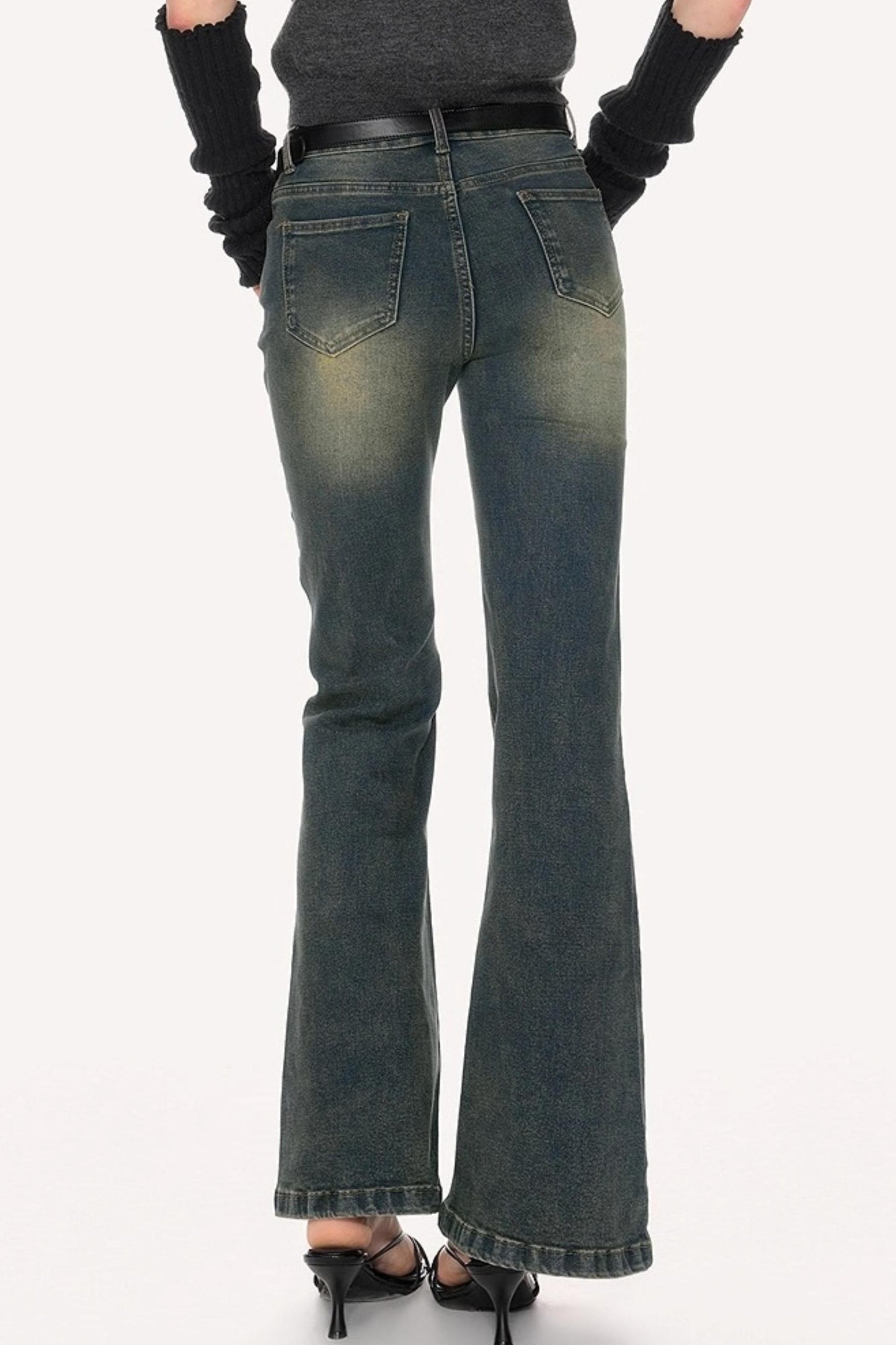 American Retro Micro-Flared Jeans
