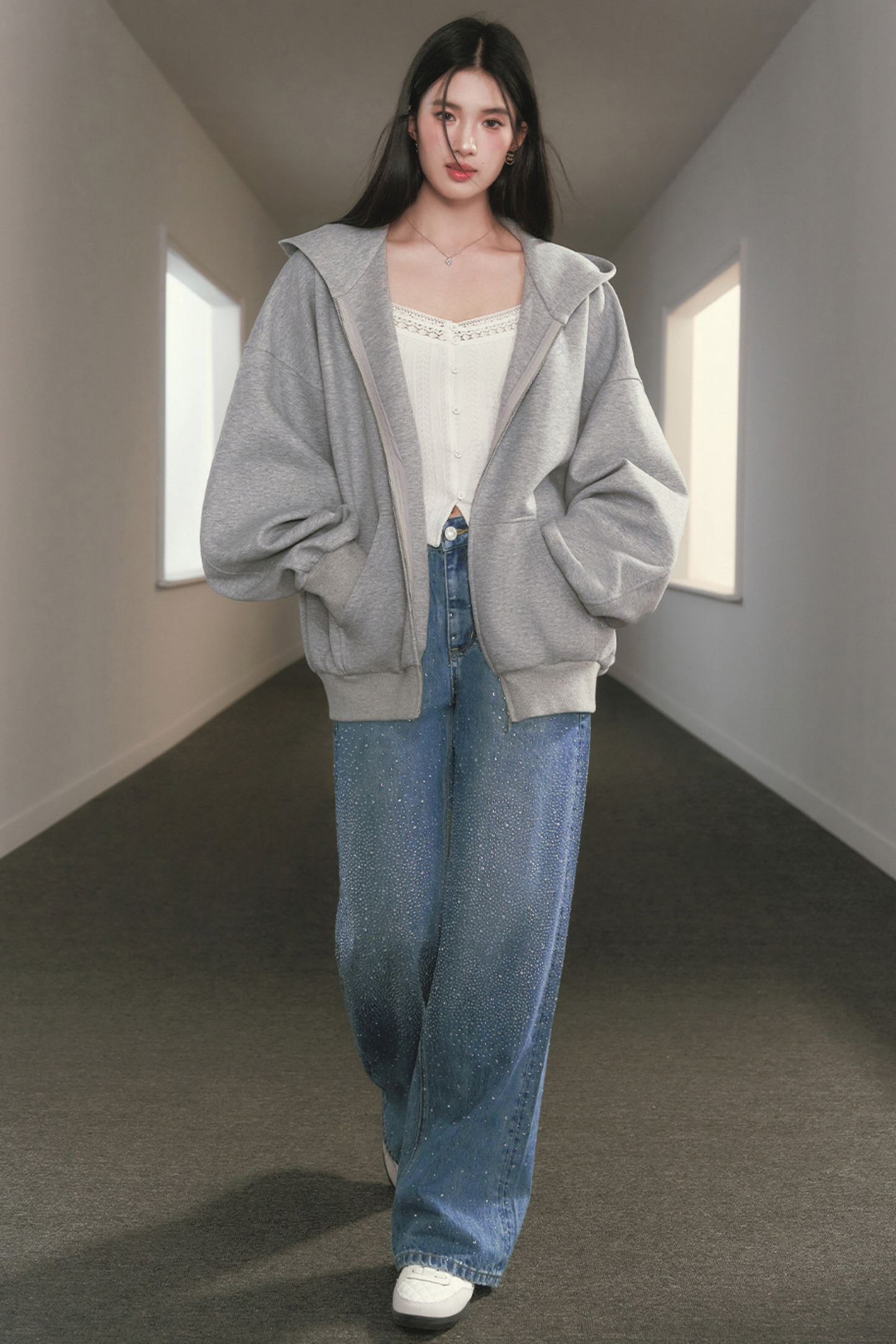 Starry Sky Hooded Jacket