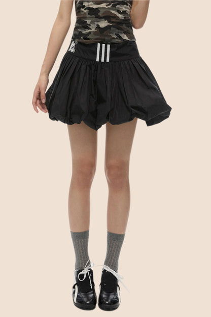 Black Fluffy Skirt