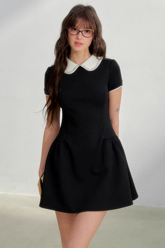 Retro Rhinestone Princess Dress