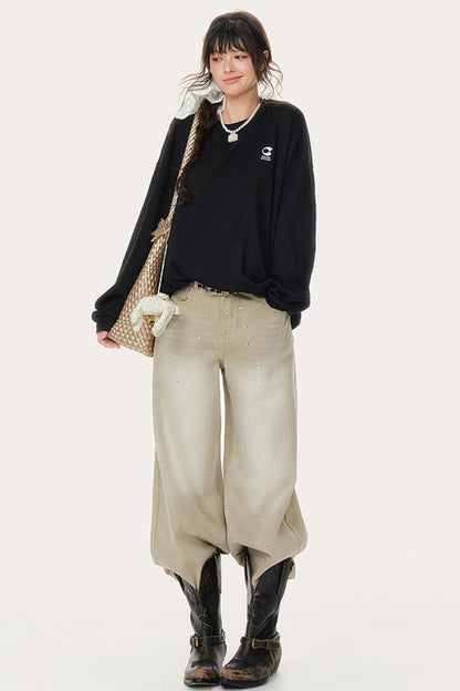 Soft Glutinous Long Sleeve T-Shirt