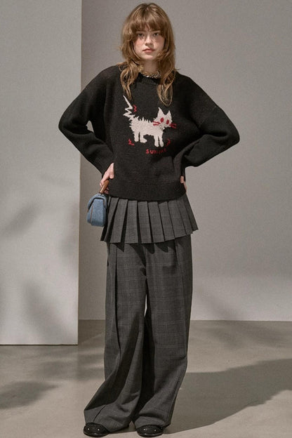 Winter Fur Drop Sweater