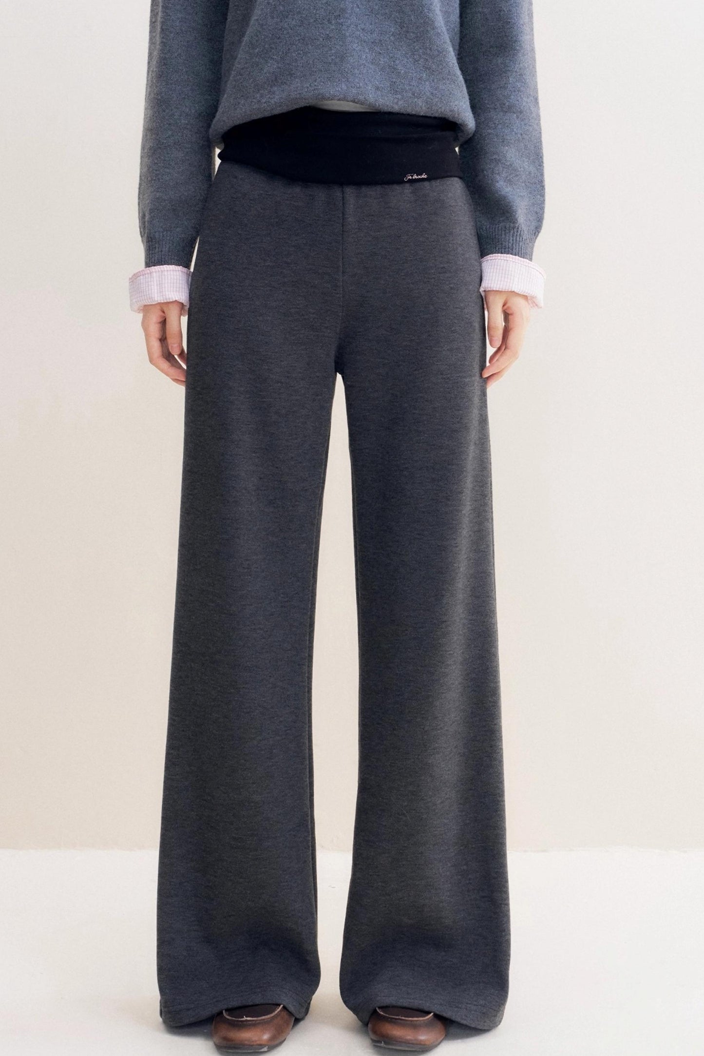 Blokette Loose Knit Trousers