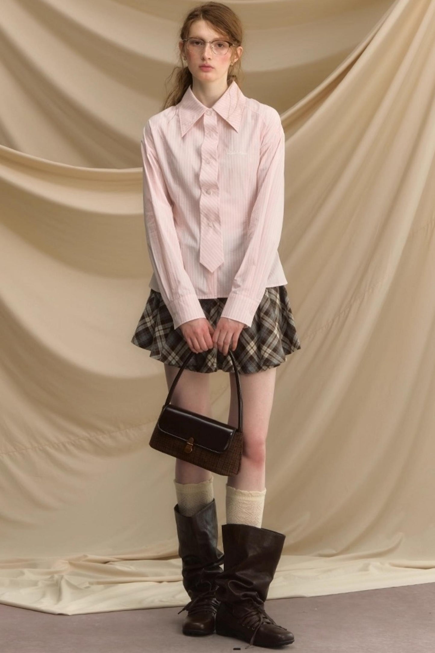 Slim Vertical Striped Shirt